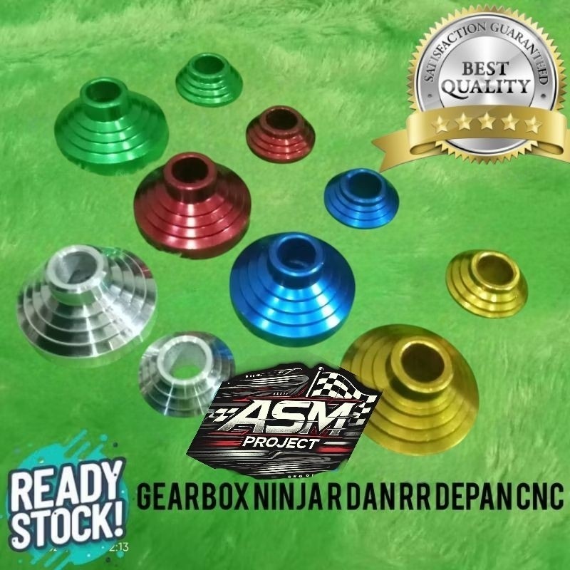 Gearbox ninja R gearbox ninja RR CNC Boshing new aksesoris old aksesoris