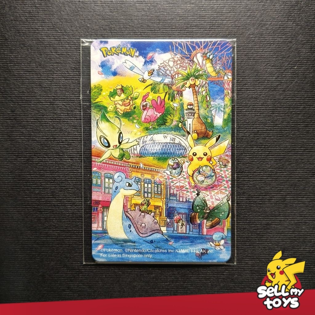 Pokemon center singapore 5th anniversary limited edition EZ LINK card