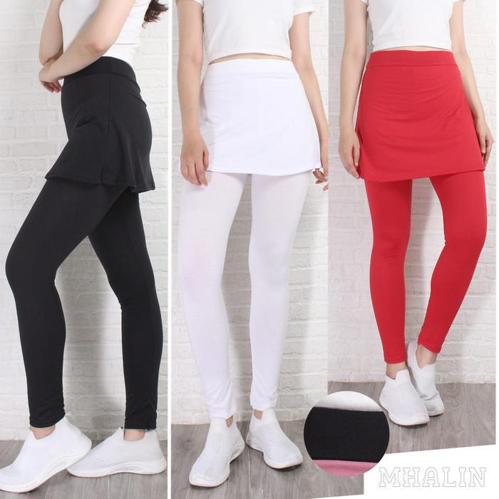 Peak Sports Legging Rok Sport Senam Aerobic - Lejing senam premium - Legging yoga - Legging Volly Wa