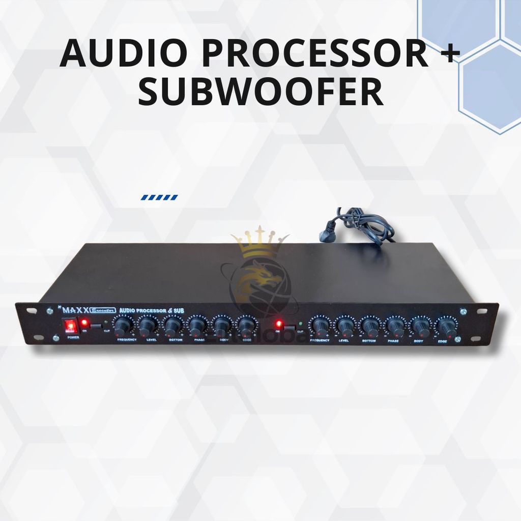 Audio Processor + Sub Out Rakitan HRS Audio Rumah dan Sound System
