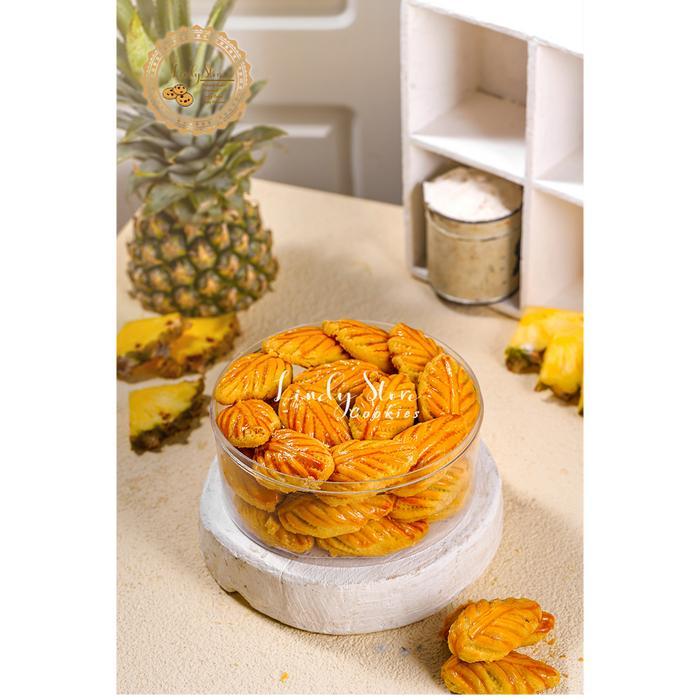 [A6]NASTAR WISMAN PREMIUM ISI NANAS ASLI BERAT 1/2KG (ANEKA KUE KERING) - Nastar Biasa, WismanTbk