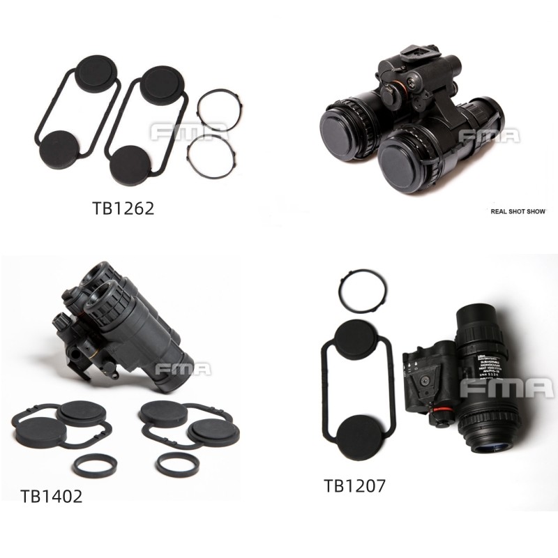 FMA PVS Lens Rubber Cover Protective Ring Cap for PVS15/ PVS18/ PVS31 NVG Night Vision Goggles