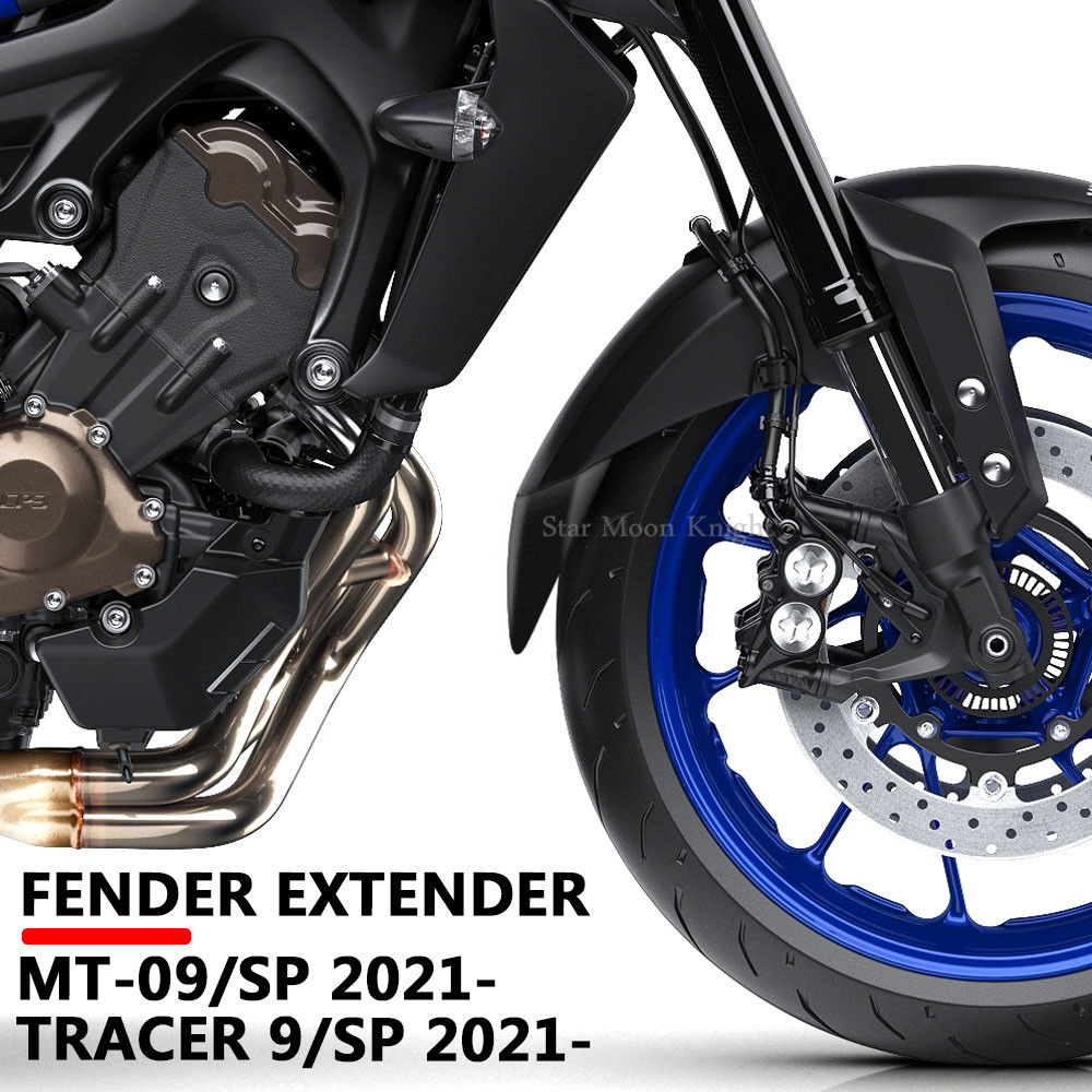 For Yamaha MT-09 MT09 MT 09 SP Tracer 9 Tracer 900 GT 2021 - Motorcycle Accessories Front Mudguard F