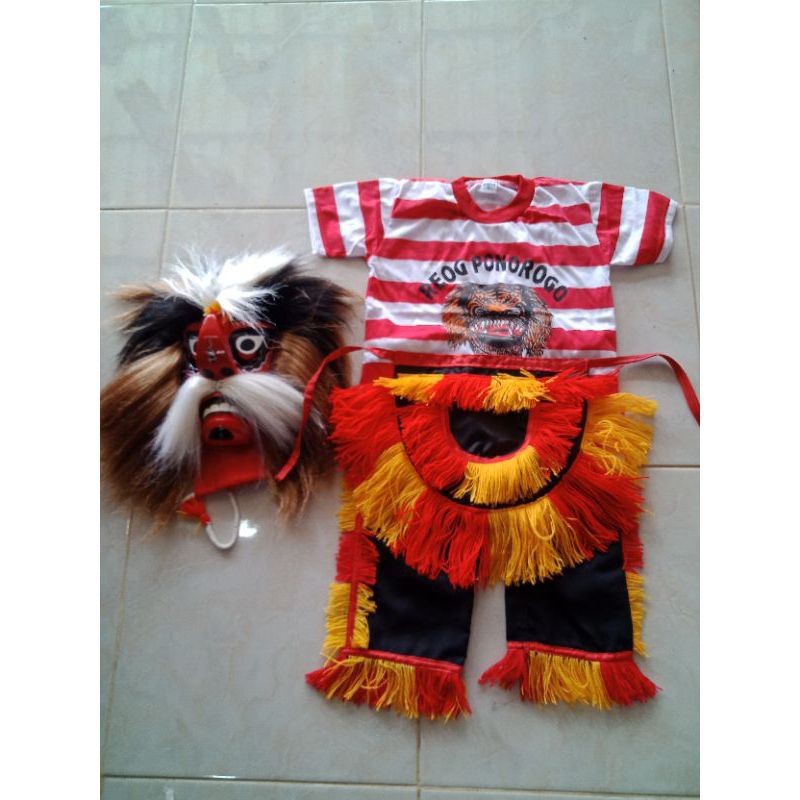 Rompi Ganongan Baju ganong kostum Ganongan Jaranan Murah Lengkap