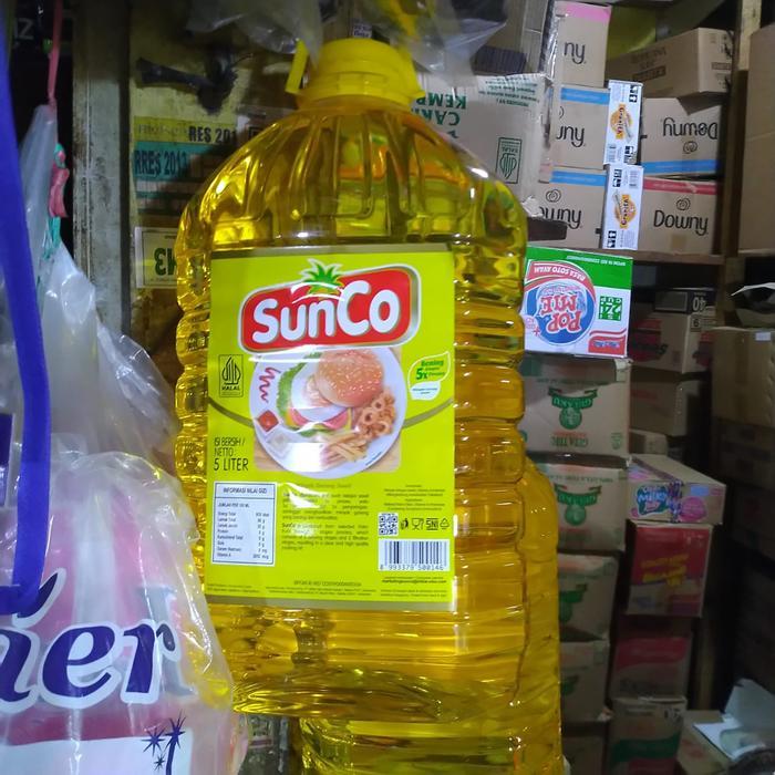 Sunco minyak goreng Sunco 5 liter 1 jiregen  jual sembako harga grosir murah kualitas terjamin lengk