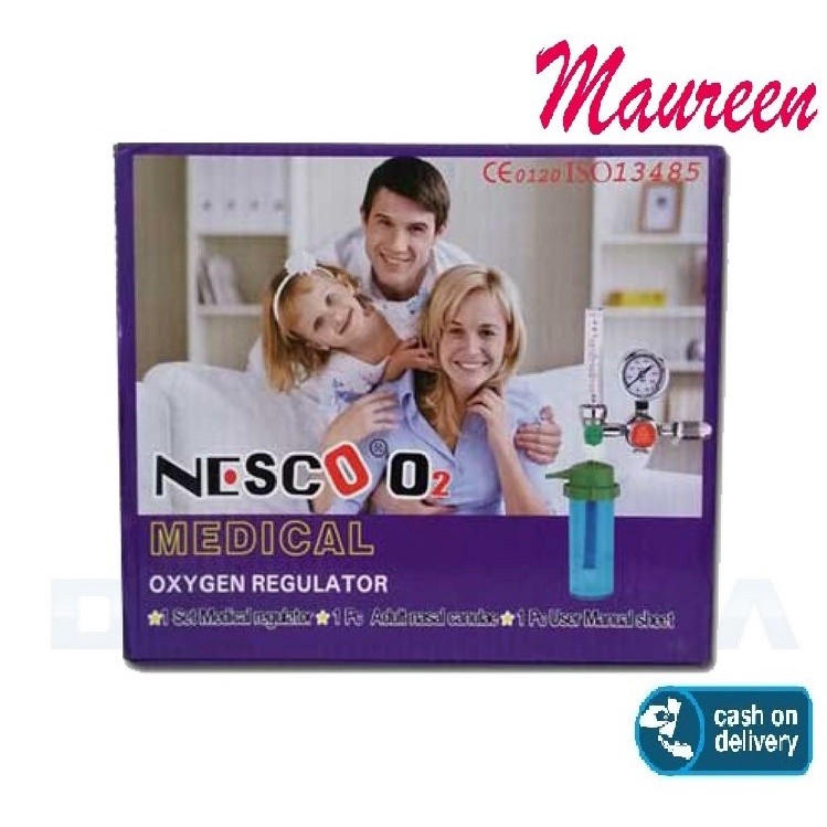 Nesco Regulator Tabung Oksigen NESCO Original / Chrona Medical Oxygen Regulator