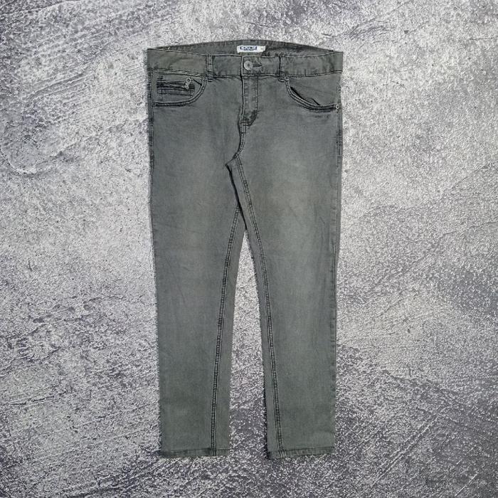 Celana panjang jeans slim D PULSE bahan Stretch murah size 36