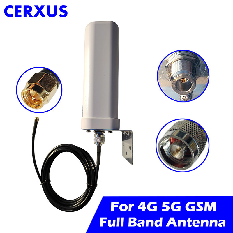 5G 4G Outdoor Antenna  Omni-Directional Full Band  For  Router Modem Repeater Extender Moblie Phone 