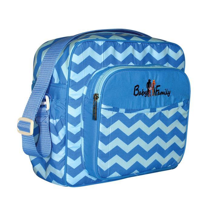 Tas Medium Baby Family - Diapers Bag Baby Scots BFT3201 - Biru