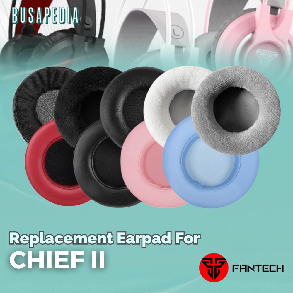 Earcup Earpad Foam Fantech CHIEF II CHIEF-II CHIEF02 CHIEF-2 CHIEF-02 Earcup Ear Cushion Busa Bantal