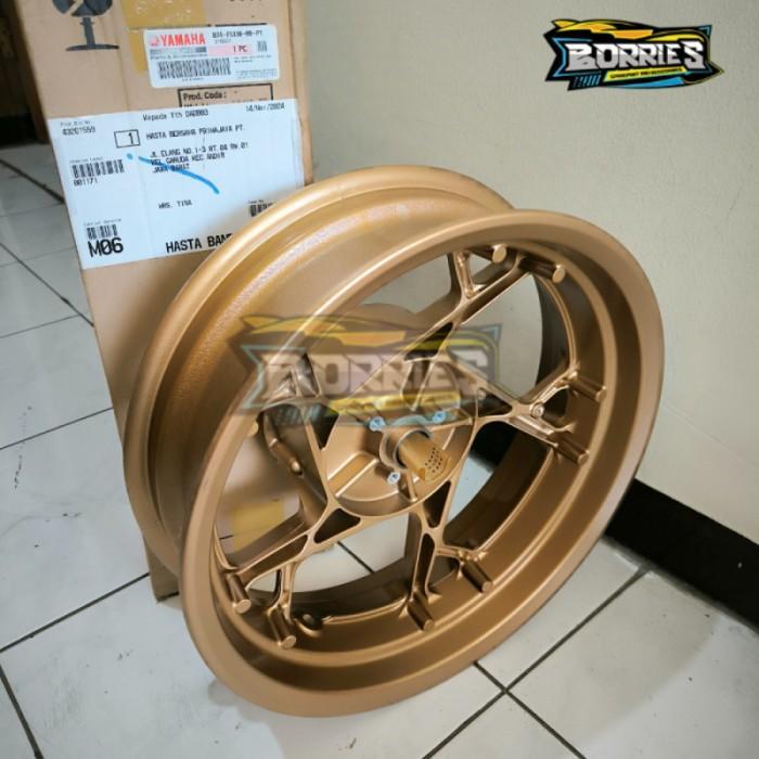 Pelek Velg Vleg Racing Belakang Xmax 250 Xmax250 Gold B74-F5338-00-P1bermutu