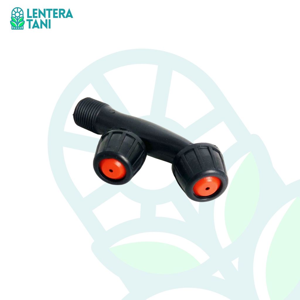 spuyer nozzle sprayer cabang 2 plastik