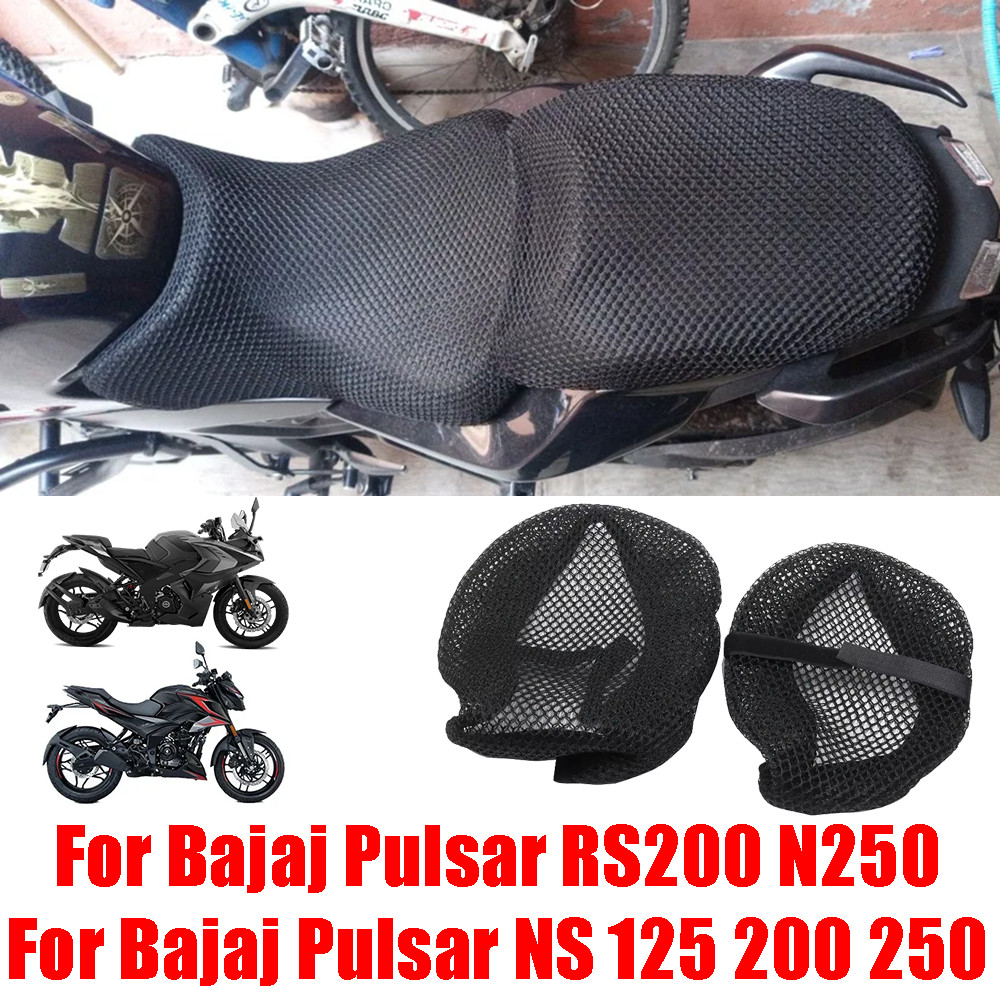 Untuk Aksesoris Motor Bajaj Pulsar RS200 RS N250 NS125 NS200 NS250 NS Sarung Jok Pelindung Anti-Seli