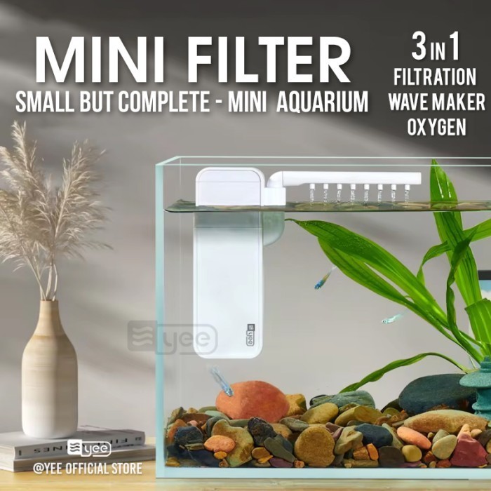READY Mini Filter Aquarium / Filter Mini / Internal Filter Aquarium / Filter Submersible
