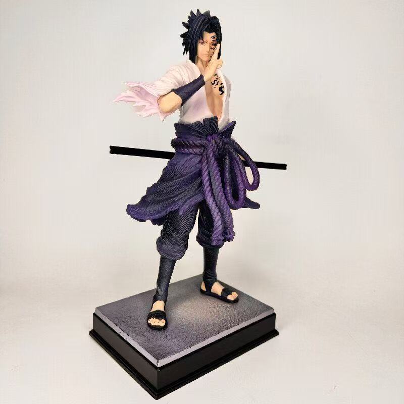 New 30cm Naruto Anime Figure Shippuden Uchiha Sasuke Hatake Action Figure Collection Model Toys Gift