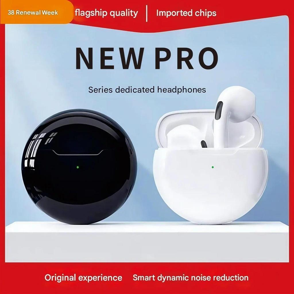 Pro6 TWS Air Ear Pods Buds eap Wireless earphones Earbuds in-ear Headphones Pro 2 for apple iphone e