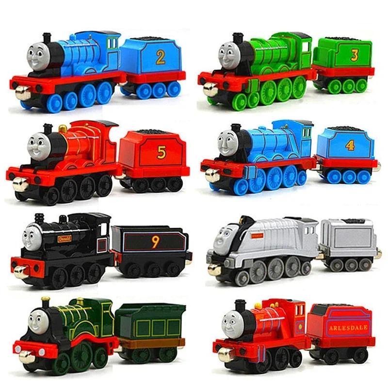 In Stock Thomas and Friends Train Track Set James Duke Petcy Henry Tra Carriage 1:43 Magnetic Educat