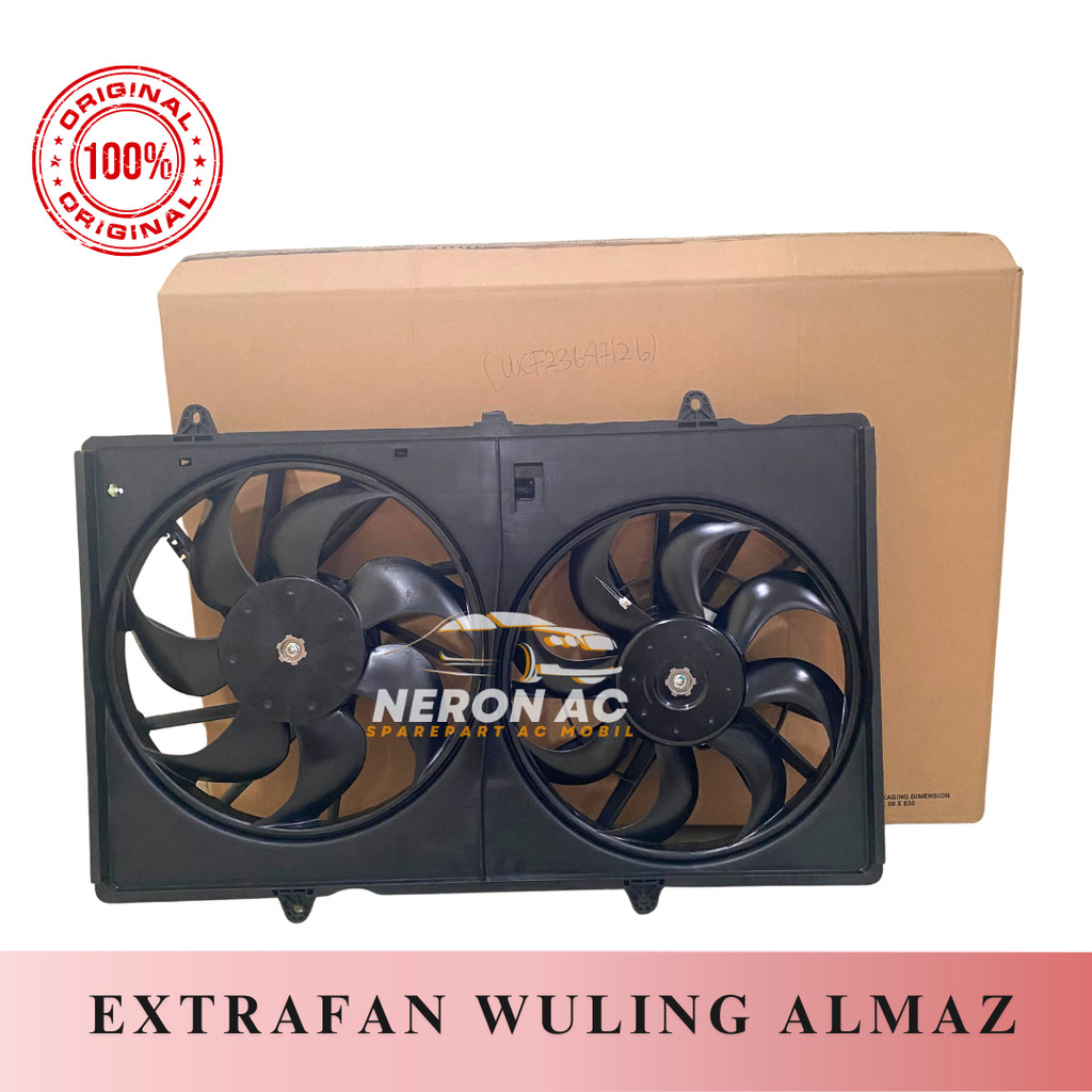 EXTRA FAN EXTRAFAN AC MOBIL WULING ALMAZ DOUBLE RANGKA + KIPAS ASLI WCF23647126