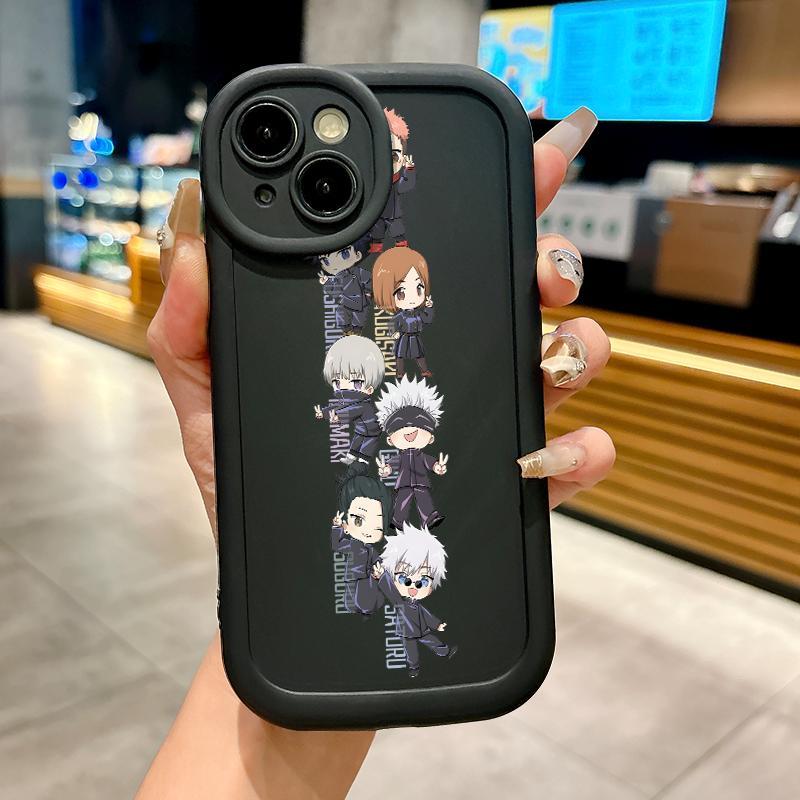 Softcase Xiaomi POCO Case X3 NFC Pro C75 M5s Silicon Anticrack Unik Jujutsu Kaisen Casing Hp