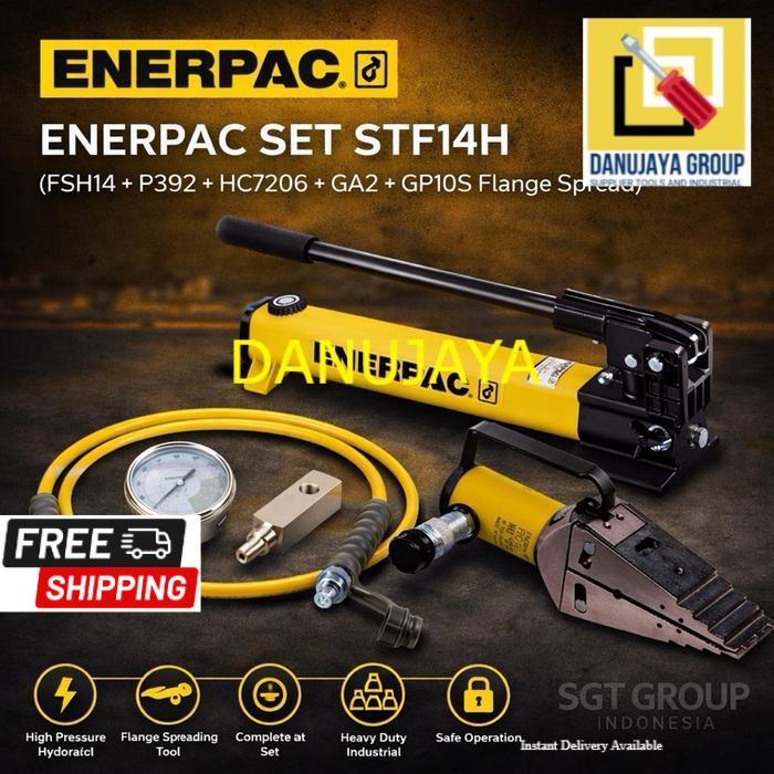 Hydraulic Flange Spreader Set STF14H Enerpac 700 Bar Alat Pembuka Flange Industrial Mechanical Sprea