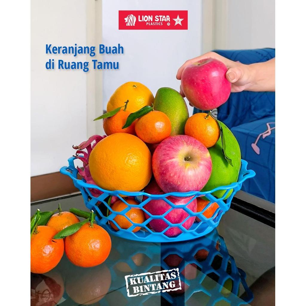 BUNTON Lion Star BW-47 Veji Basket Large Keranjang Makanan Buah Sayur Dekorasi Meja Makan Multifungs
