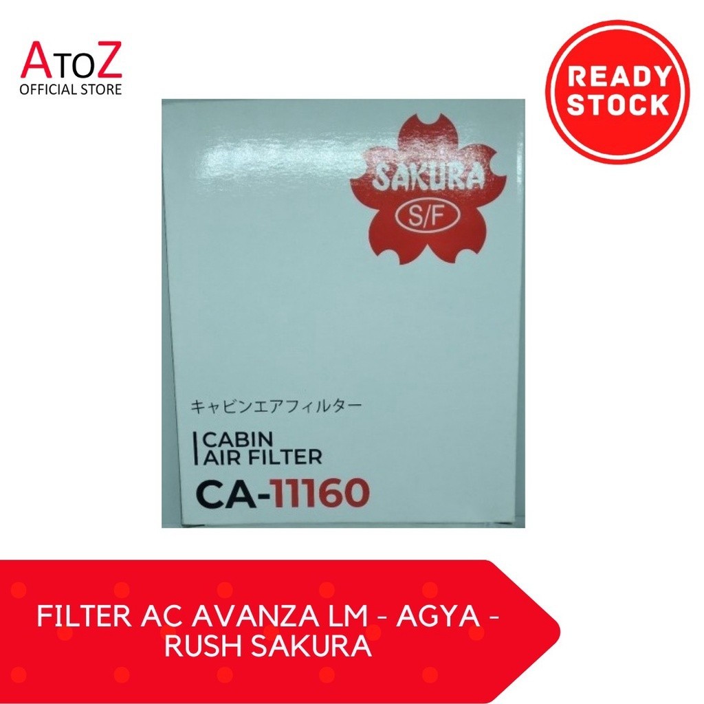 SARINGAN AC - FUEL FILTER - AC FILTER - FILTER AC AVANZA LM - AGYA - RUSH SAKURA