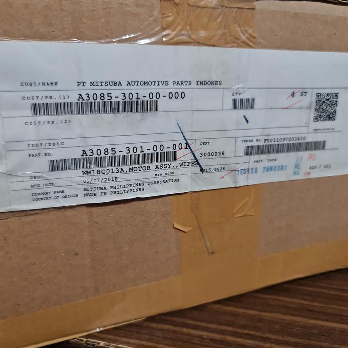 Motor Wiper / Penggerak Wiper Belakang Datsun Cross Original PASSS