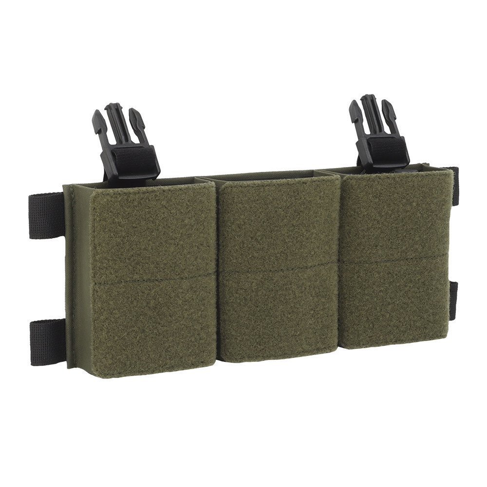 Tactical KYWI Placard Triple 556 762 Magazine Pouch SR AR AK LV119 HSP Plate Carrier Front Panel Che
