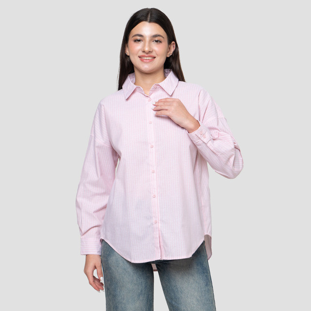 Disney Mickey Mouse Kemeja Oversize Wanita 123552700