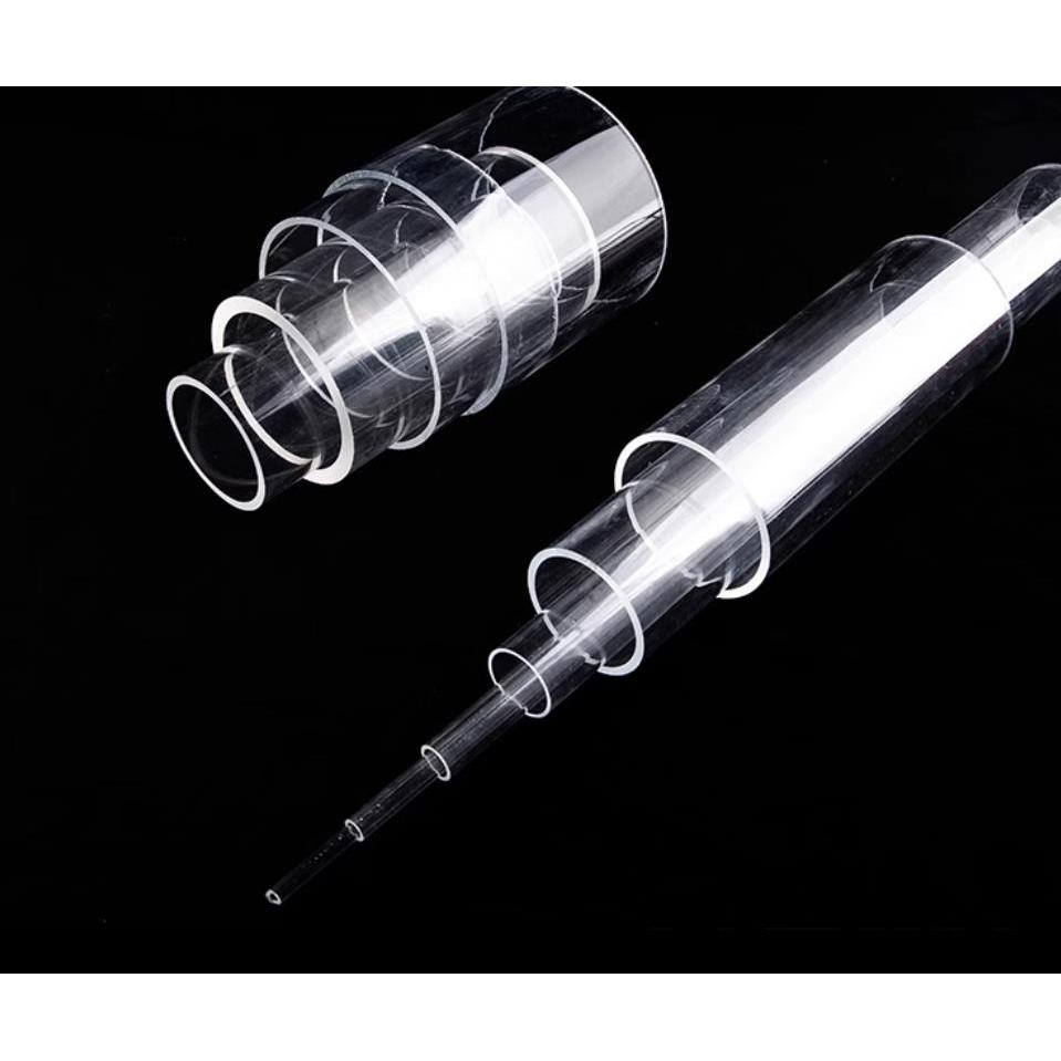 3mm 4mm 5mm 6mm 7mm 8mm 9mm 10mm od plexiglass tube organic glass tube lucite tube PMMA pipe pmma tu