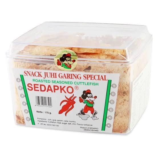 Abon Juhi Garing Sedapko / Dendeng Cumi Garing / Roasted Fish Dried