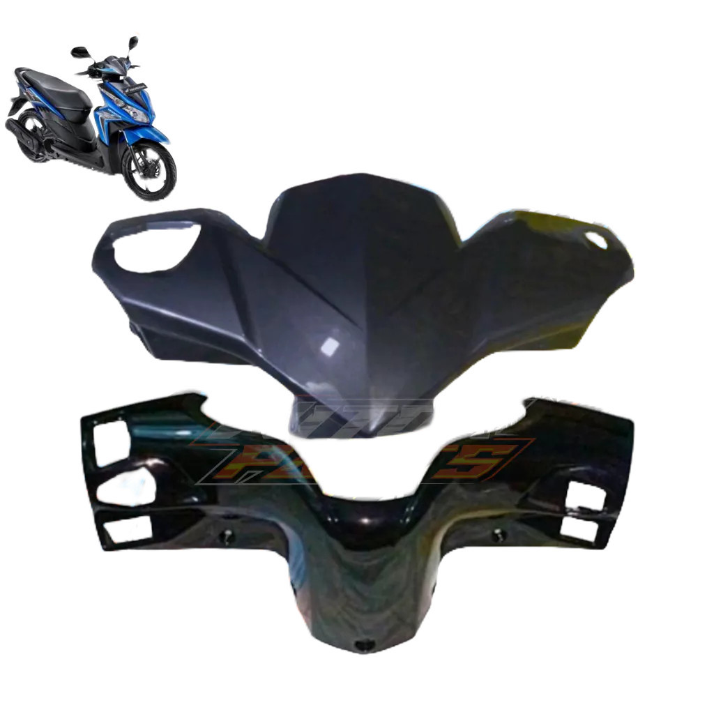 Batok Depan Belakang Vario Techno 110 Karbu Lama Grey / Batok Kepala Depan Belakang Vario Techno 110