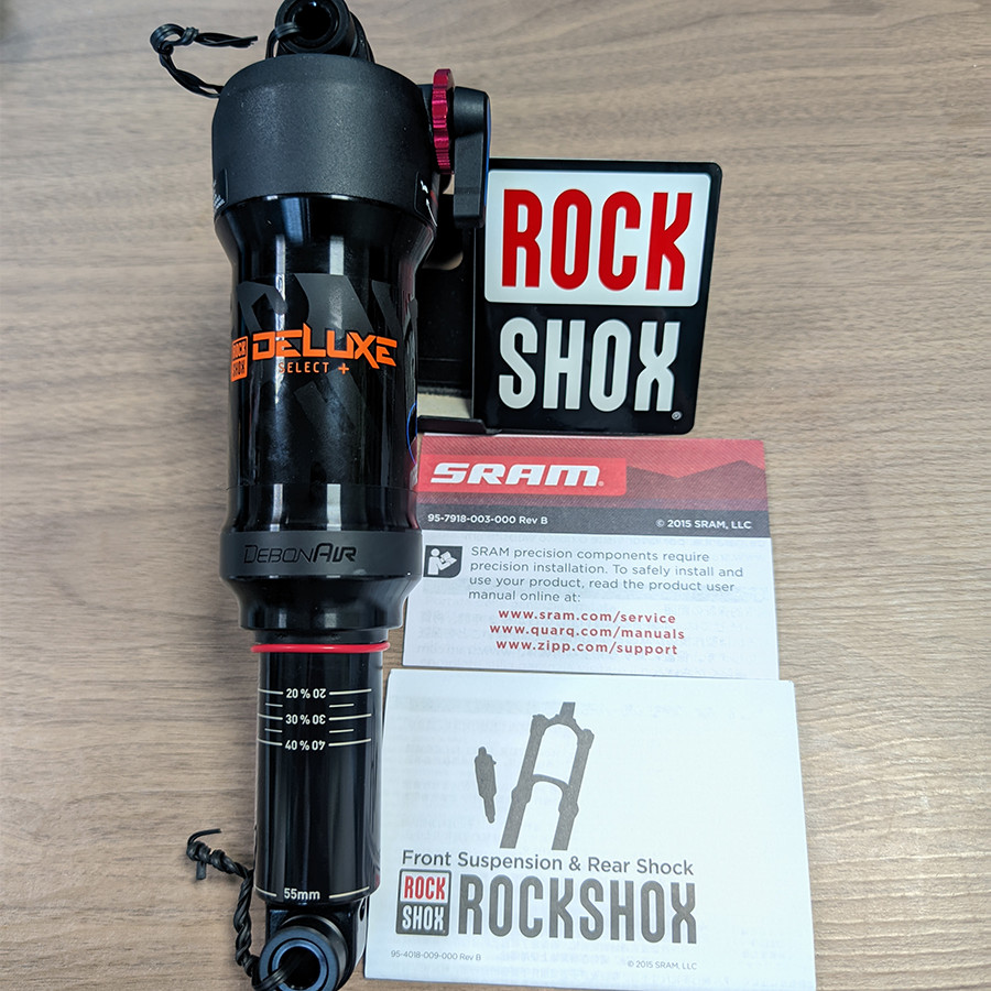 ROCKSHOX Deluxe Select+ AIR SPRUNG SHOCK MTB BIKE REAR SHOCK Absorber 210x55 For Full Suspension Mou