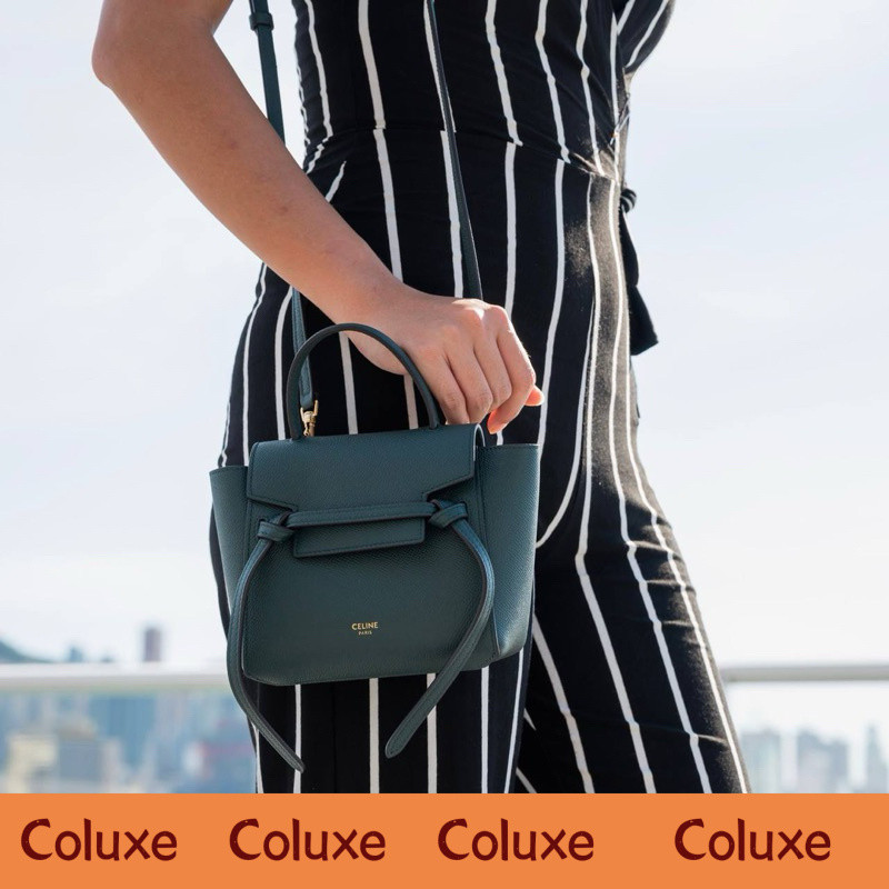 Celine Pico Belt Bag in Grained Calfskin