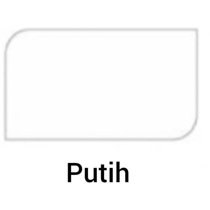 GUARDSPACE cat kayu besi emco 1/4 kg, Cat Lak Synthetic, cat besi , cat minyak - EMCO 1/4 kg putih