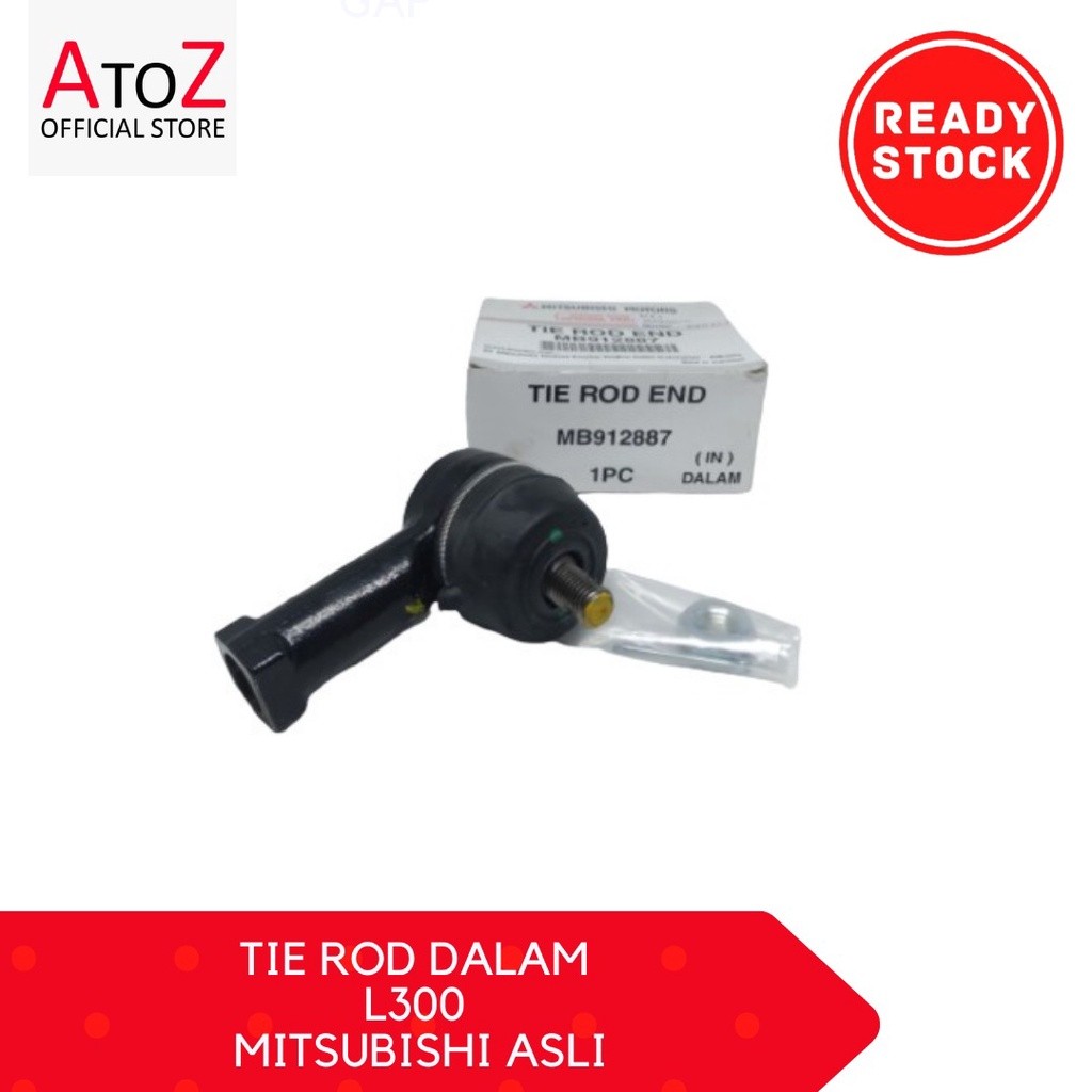 TIE ROD DALAM L300 MITSUBISHI ASLI  - END TIE ROD INR - TIE ROD DALAM L300 MITSUBISHI ASLI