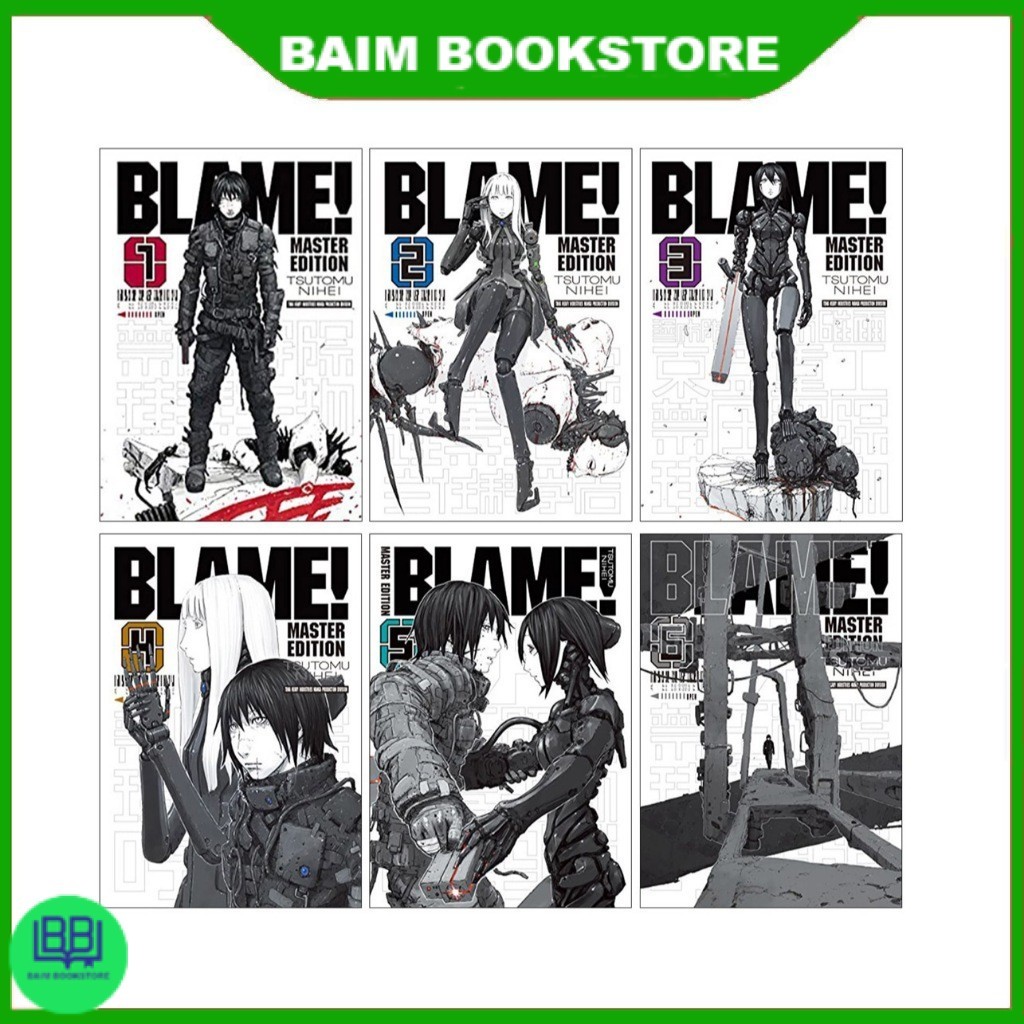 Komik BLAME: Master Edition (6 book series)