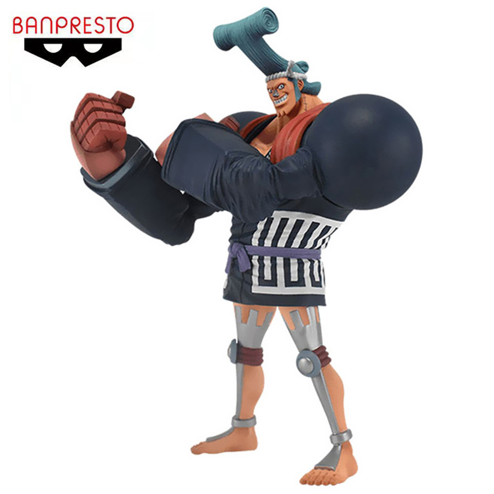 Glazovin Original BP One Piece DXF The Grandling Men Wanno Country Franky 17Cm Anime Figure Model Ki