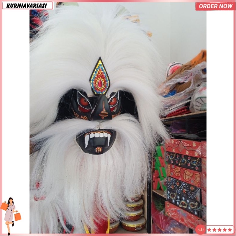 topeng ganong muka hitam/topeng ganong mata kaca/ganongan termurah KNV -55