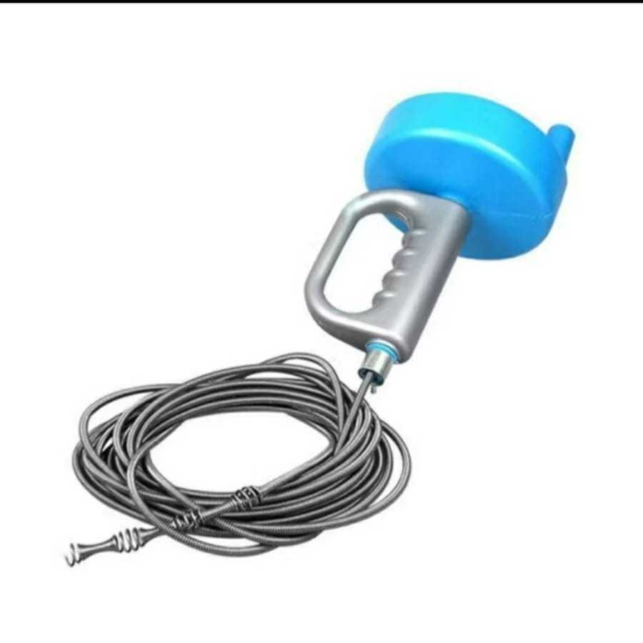 New Pipe Cleaner 10m / 5m Pembersih Saluran Pipa Air Tesumbat 1/4 Inch