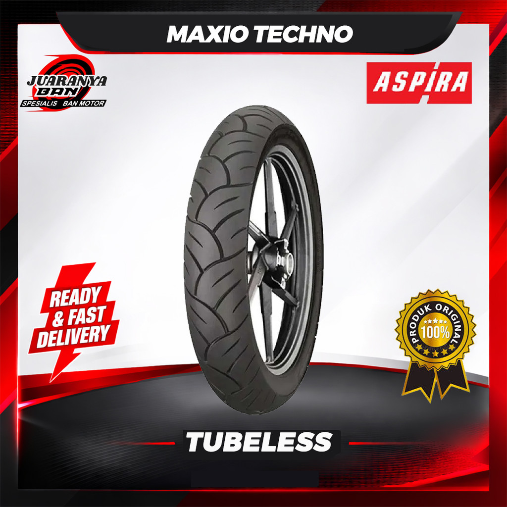 Ban motor matic Aspira Maxio Techno 80 90 14 Tubeless