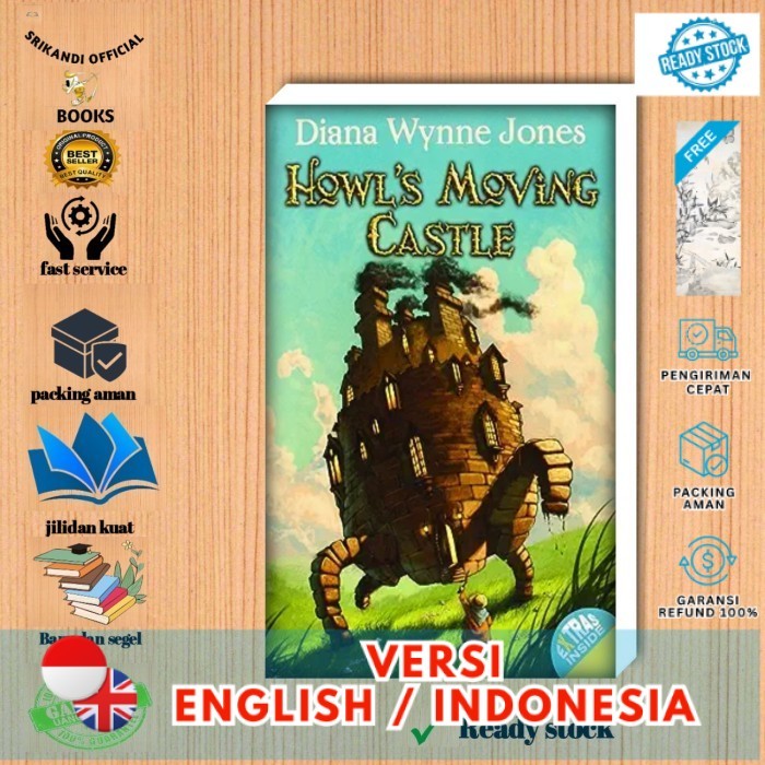 Free Borkmark_*Buku howl moving castle by Diana wynee jones  (Versi Indonesia)