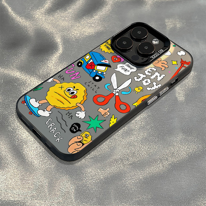 Casing kreatif yang tahan lama Untuk Case OPPO case A15 A16 A17 A18 A1K A3X A3PRO A5 A7 A9 A36 A38 A