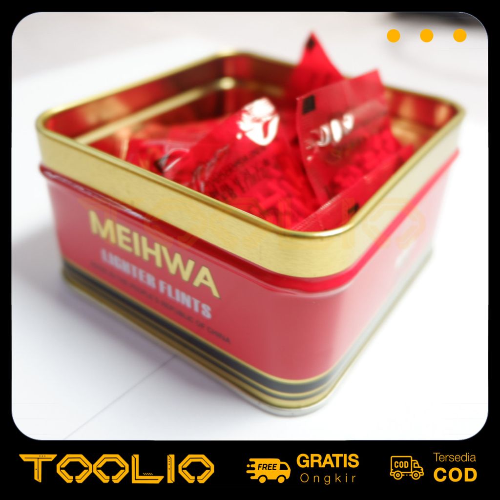 Batu Api Korek Meihwa Kemasan Kaleng