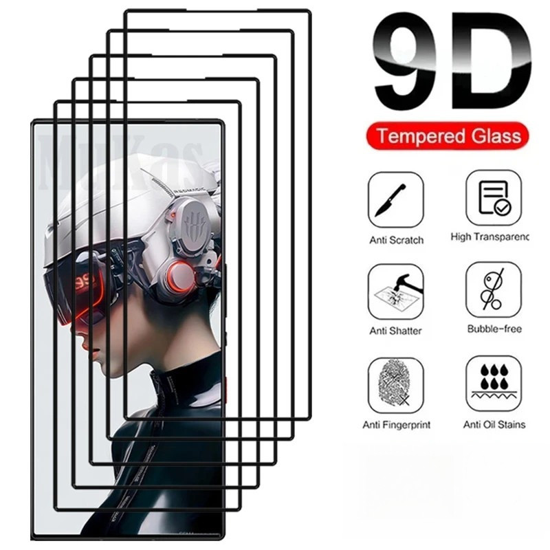 TEMPERED GLASS ZTE RED MAGIC 8S PRO / 8 PRO / 9 PRO / 6 / 6 PRO / 3 / 3S FULL COVER