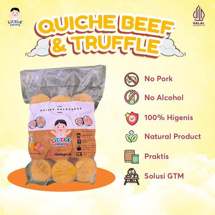 Promo Quiche Beef & Truffle oil