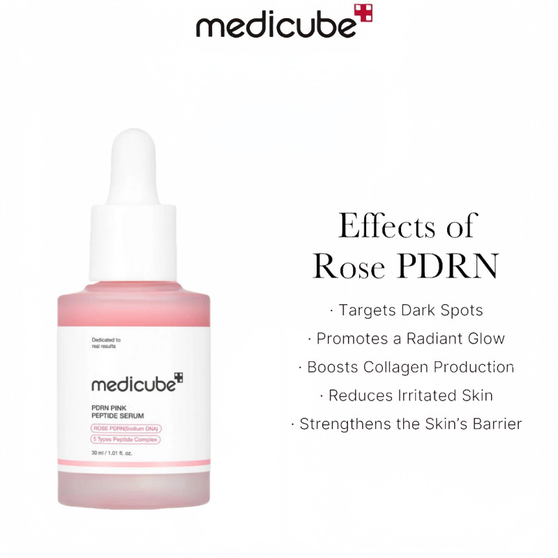 Medicube PDRN Pink Peptide serum 30ml / Dark Spots / Glass Glow / Collagen / Barrier | Brightening