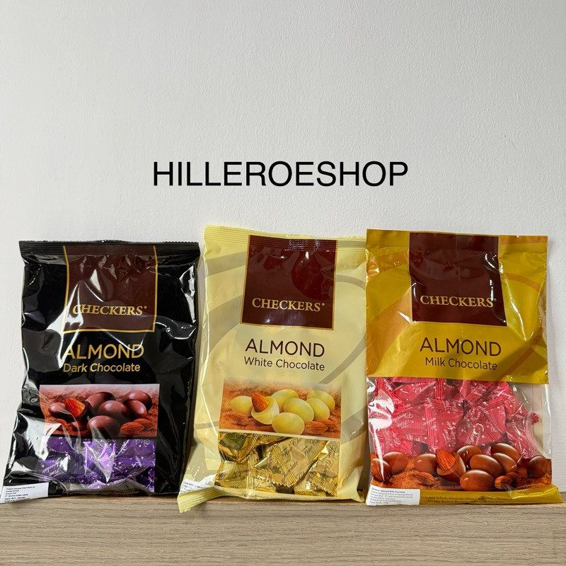 COKLAT CHECKERS 150GRAM ALMOND MILK COKELAT MALAYSIA IMPORT CHOCOLATE