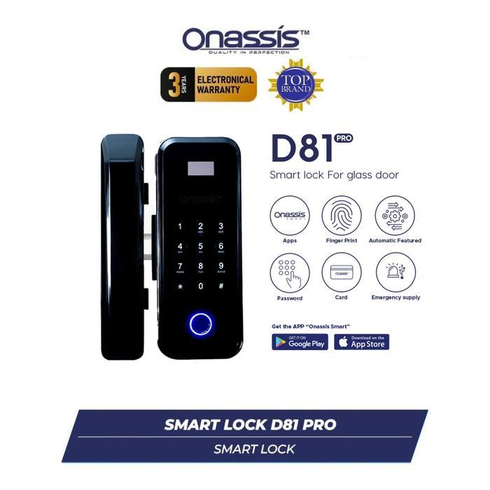 ONASSIS SMART LOCK D 81 PRO - No Remote