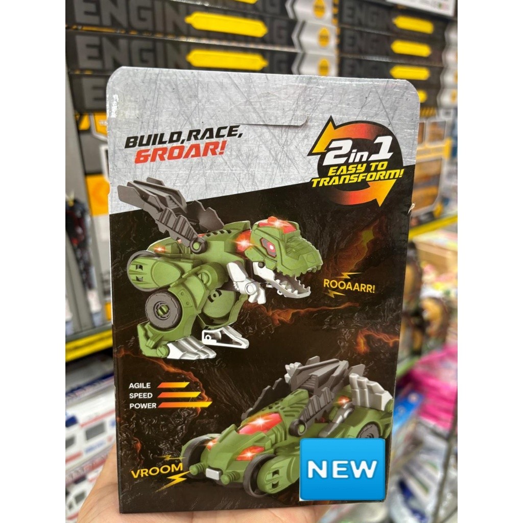 Mainan Anak Robot Dinosaurus Telur - Egg Dinosaurus Tirex Robot Transformer